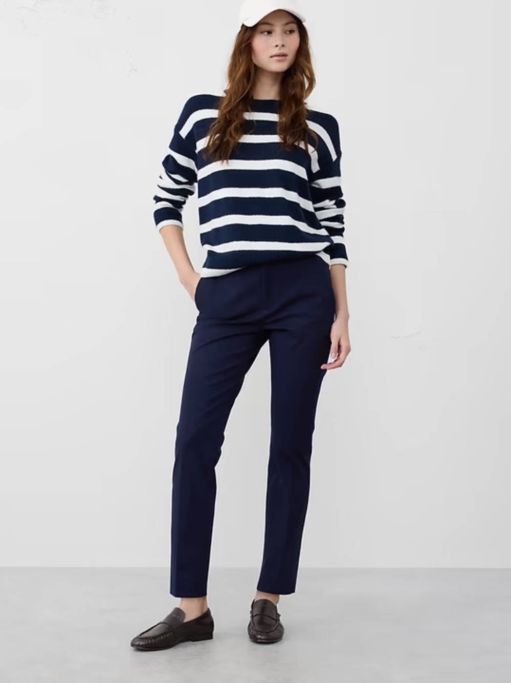 NWT SLOAN SLIM HIGH-RISE ANKLE PANT 0 Petite